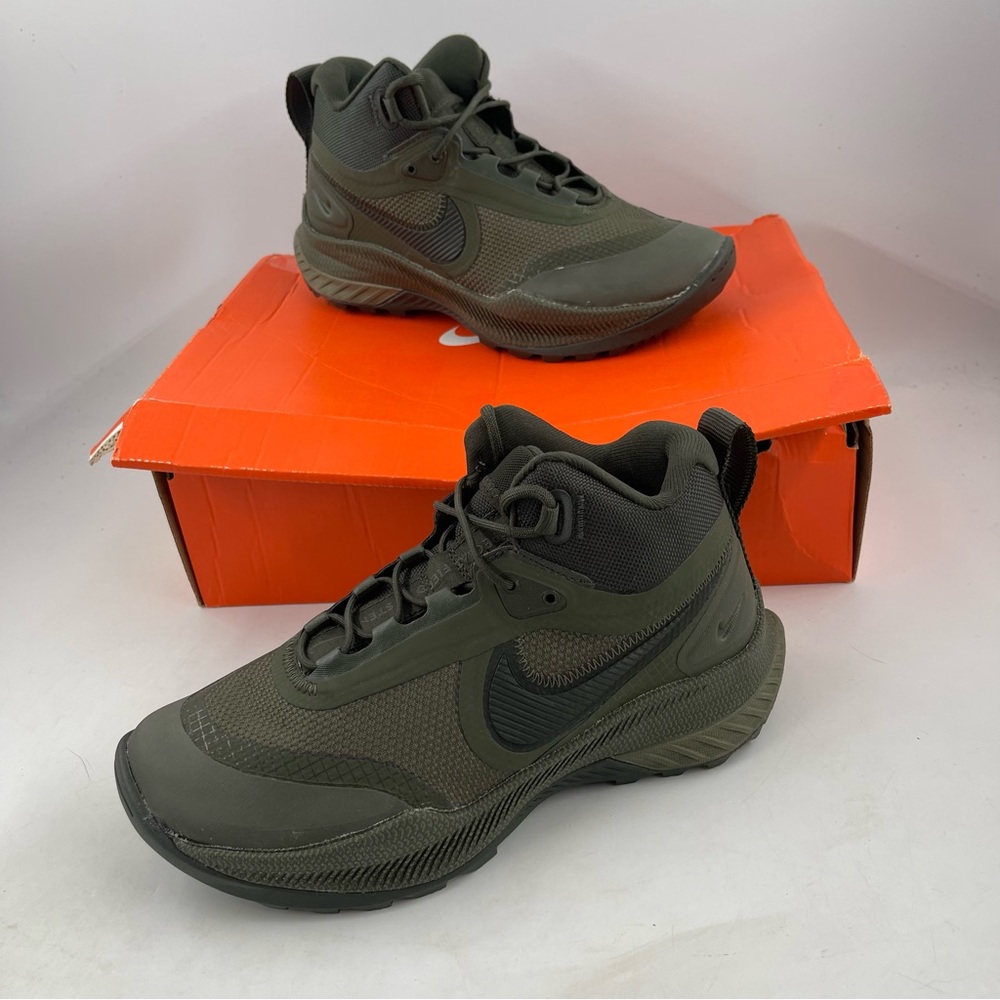 NIB! Nike Men’s React SFB Carbon Olive Green Outdoor Trail Hiking Boot-Size 6.5 - Picture 2 of 13